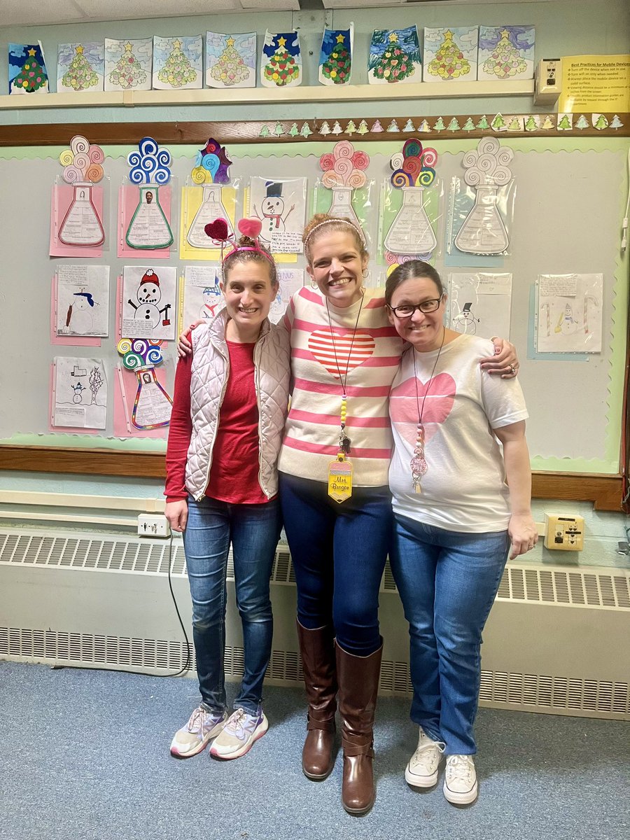 Happy Valentines Day from your favorite crew at Mindess School!