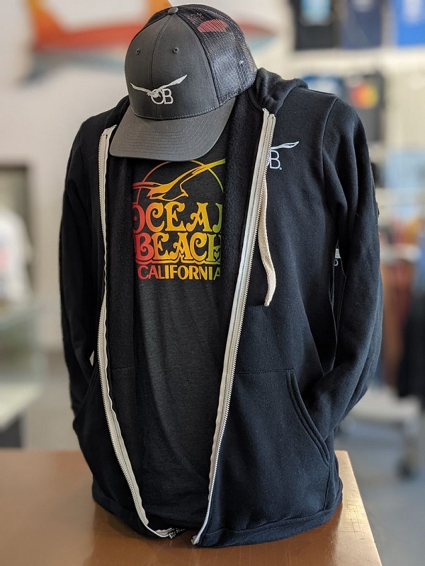 Shirts, hats, jackets - we have all the OB-themed apparel you’re looking for, with many different styles, designs and colors to choose from. How will you mix and match your OB gear?

#JamesGangPrinting #Printers #OceanBeachSanDiego