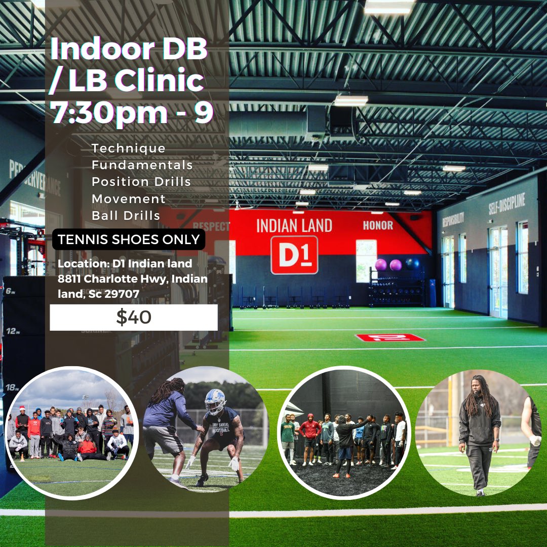 Rodney Nichols Jr. M.S. (@grind_hard29) on Twitter photo Anybody looking for some work this Thursday night we will be indoors at D1 Indian land! Come work on your craft and technique ‼️ Limited spots so lock in with me ASAP 🔒 <a href="/GHFootwork/">GrindHard Sports Training</a> Anybody looking for some work this Thursday night we will be indoors at D1 Indian land! Come work on your craft and technique ‼️ Limited spots so lock in with me ASAP 🔒 <a href="/GHFootwork/">GrindHard Sports Training</a>