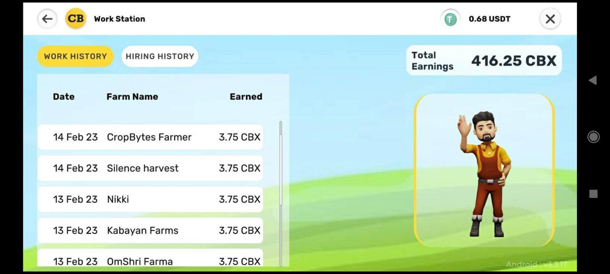 2 months passed of "Get paid to pay" feature on <a href="/CropBytes/">CropBytes 🚜 ⚔️</a>. My family member is playing as Free2Play player, without any initial investment. He started mining 3 new animals 😊