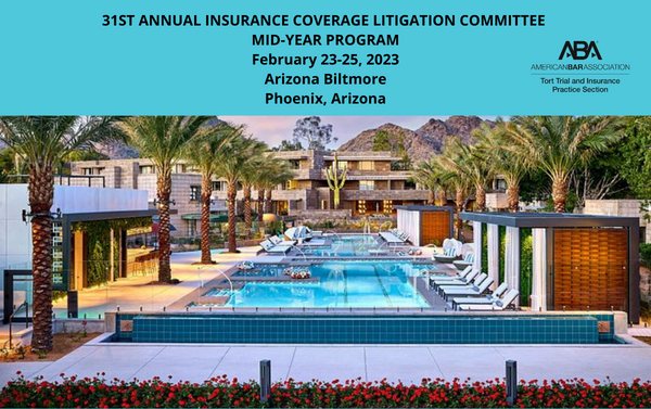 ABATIPS's tweet image. There's still time to register for the 31st Annual Insurance Coverage Litigation Committee Mid-Year Program!

Click the link for additional information and to register:  bit.ly/3hJtQL7