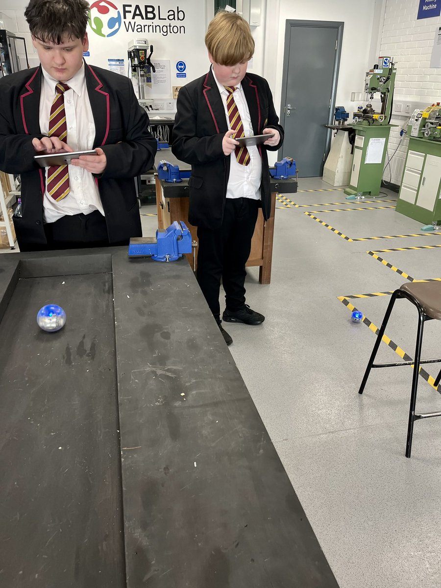FablabWarrBCA's tweet image. My Fab Coder Dojo #enrichment in today. enhancing their skills in using the #minidrones and #spheros and looking at 3D printables. @TCATchallenge @BCA_STEM @BCAWarrington #3Dprinting
