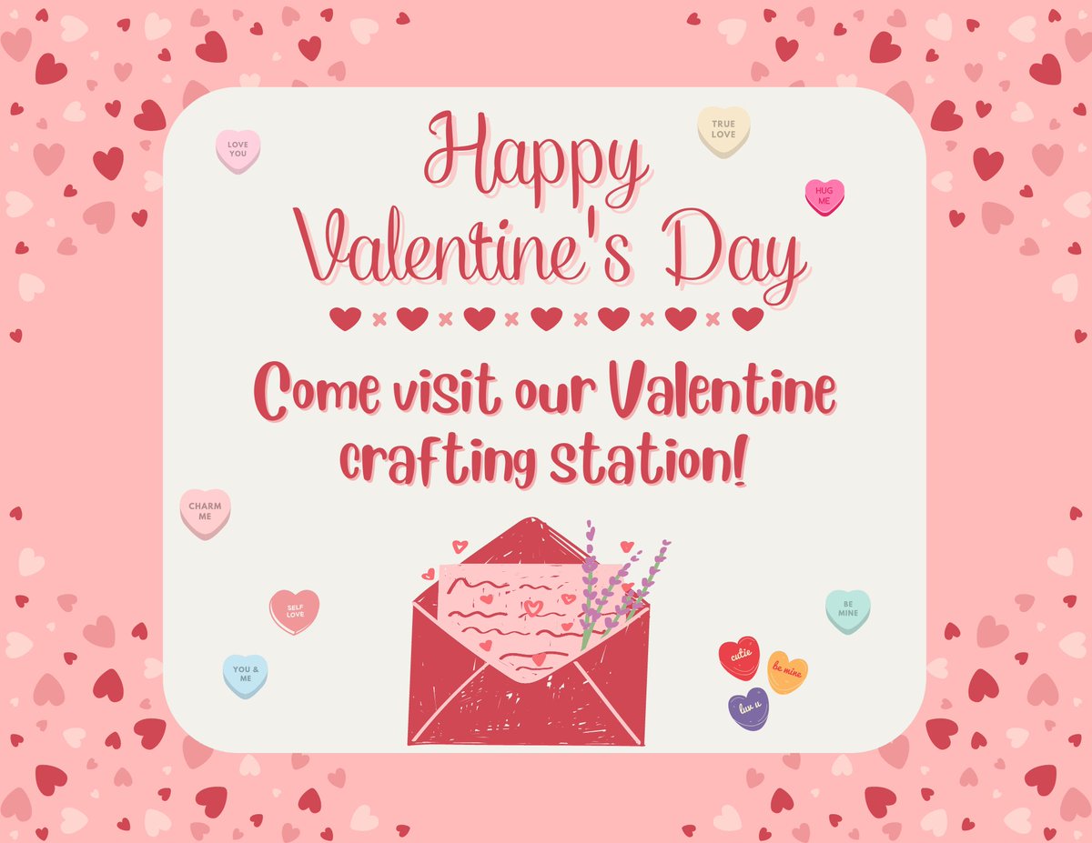 WhitLibRef's tweet image. Stop by the library today to make yourself or a loved one a valentine! :) 
"Are you a library book? Because I would like to check you out"