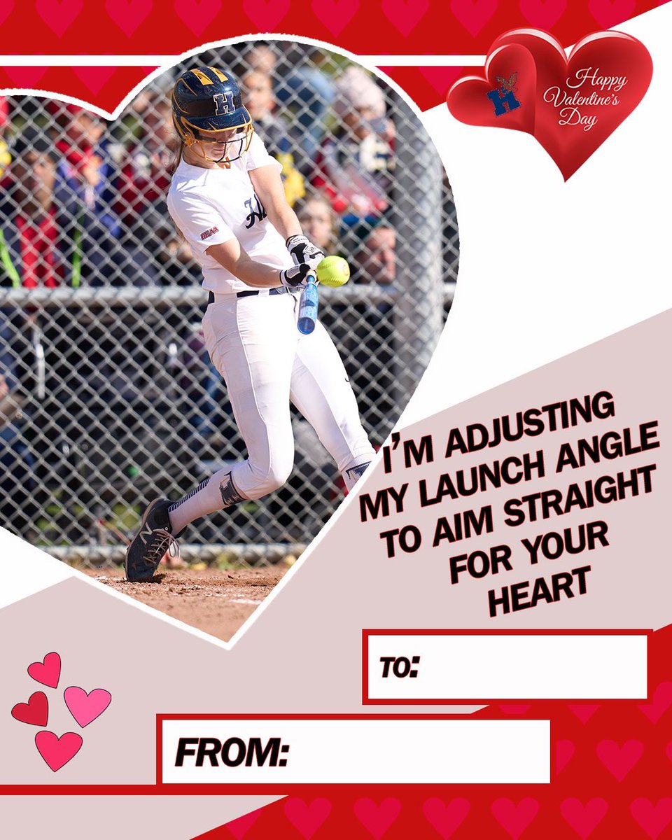 Looking for a last minute V-Day card? Don’t worry, we’ve got you #ValentinesDay #RollHawks