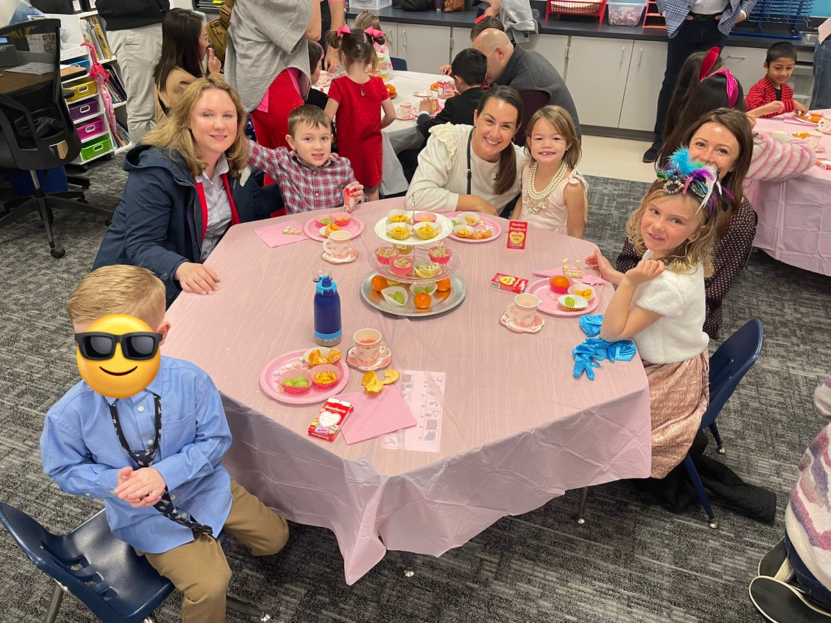MrsMorganJES's tweet photo. My favorite party of the year - Valentine’s Day Tea Party! @Jack_D_Johnson https://t.co/fTGOFmy9Dr