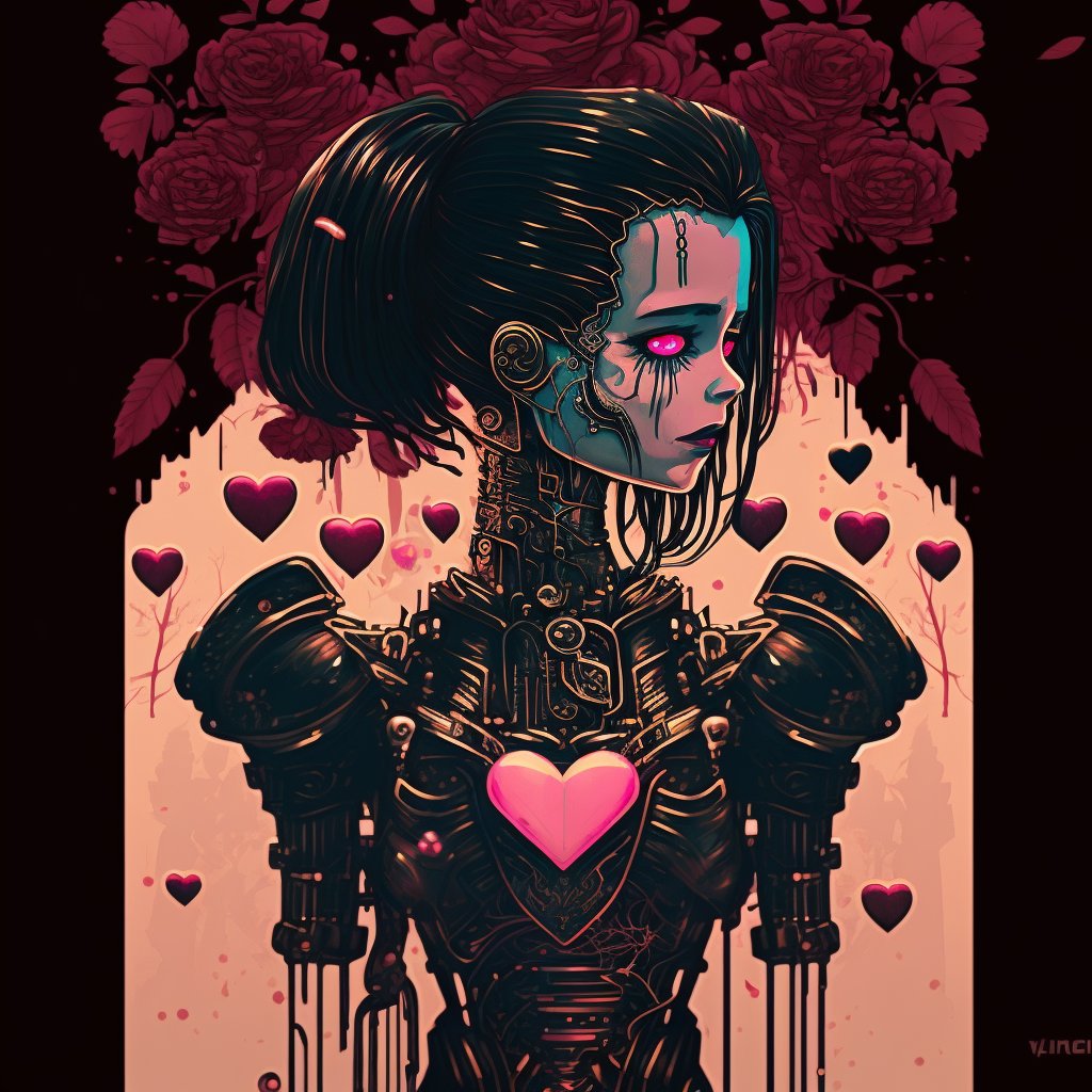toaster_artist's tweet photo. Happy #ValentinesDay
#ValentinesDay2023 #ValentinesIsJustAnother #ValentinesDayMemes #HorrorArt #scifi #cyborg2 #Robots #robotgirl https://t.co/rkwkmZJeAF
