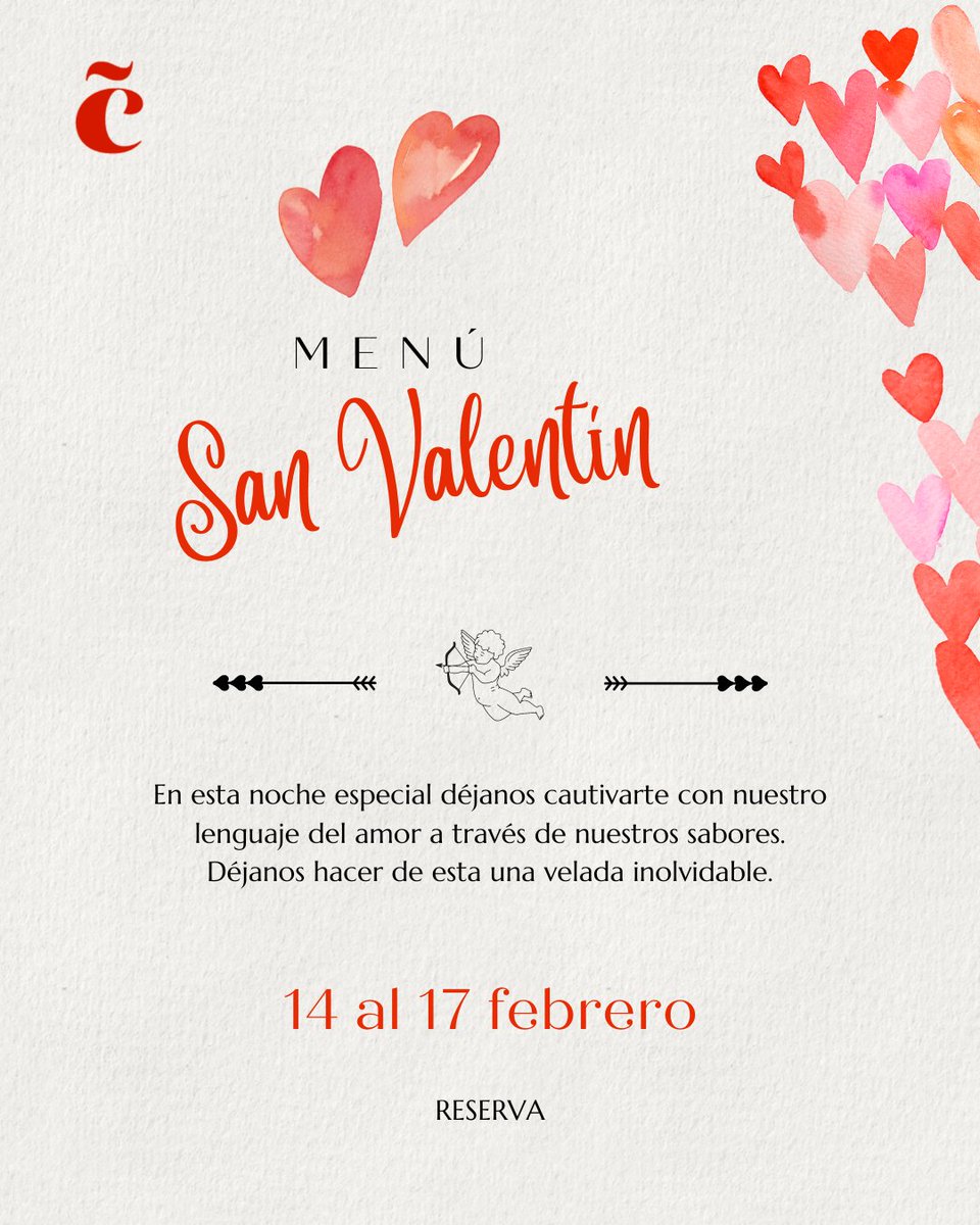 Castanyoles's tweet photo. ¡Happy Valentine´s day! 💘 
En esta fecha especial, déjanos cautivarte con nuestro lenguaje del amor a través de nuestros sabores.
Conoce nuestro menú especial en #Castanyoles, disponible del 14 al 17 febrero >>
❤️ Reserva tu mesa en el link de la bio o llamando al +601 3257918 https://t.co/z0FE2xFqNk