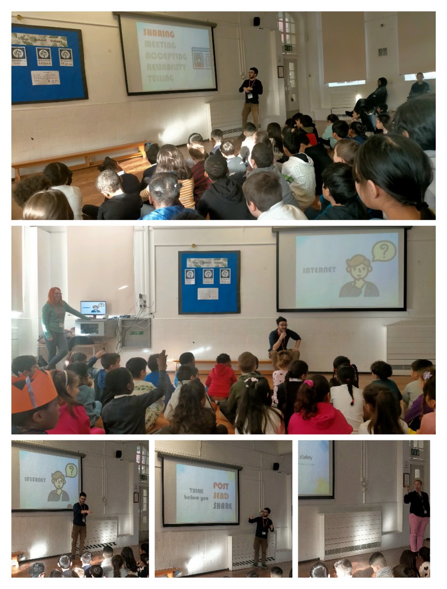 HUGE thanks to Ivan & Jackie @sciencesummedup from @imperialcollege @ICComputing for visiting @cgpacademy last week to share some great messages about how & why to keep safe online. The children asked some great questions & benefited a lot. 

#SaferInternetDay2023 
#esafety