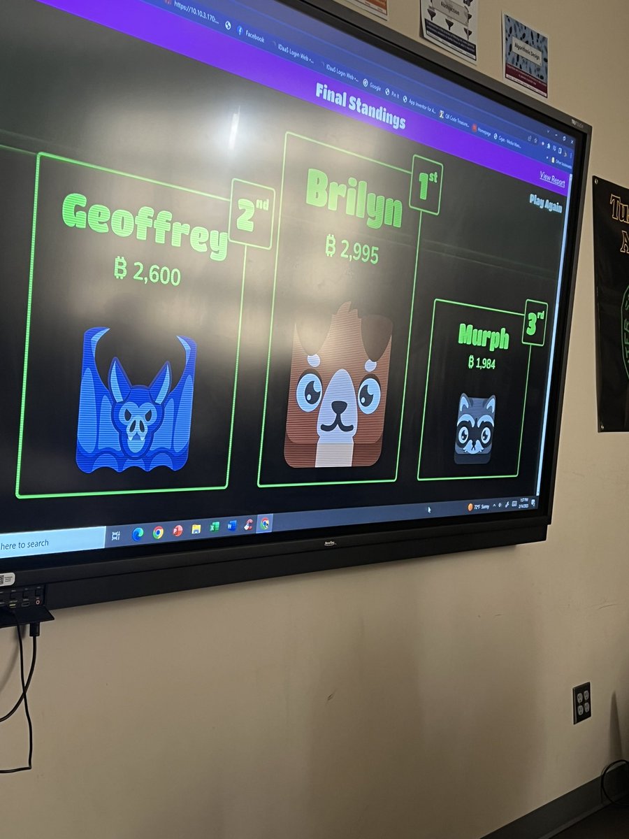 taknightsfan's tweet image. Sometimes we play! #APCSP @PlayBlooket