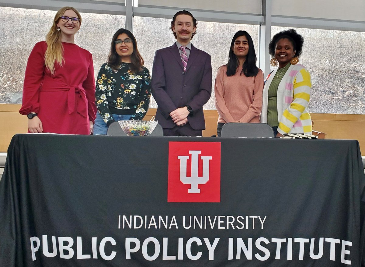 We were thrilled to connect with students at the 2023 @IUPUI Annual International Festival, presented by @IUPUIglobal. We provided information on our research areas, how to apply for positions later this year, and were able to network with faculty &amp; other policy adjacent groups.