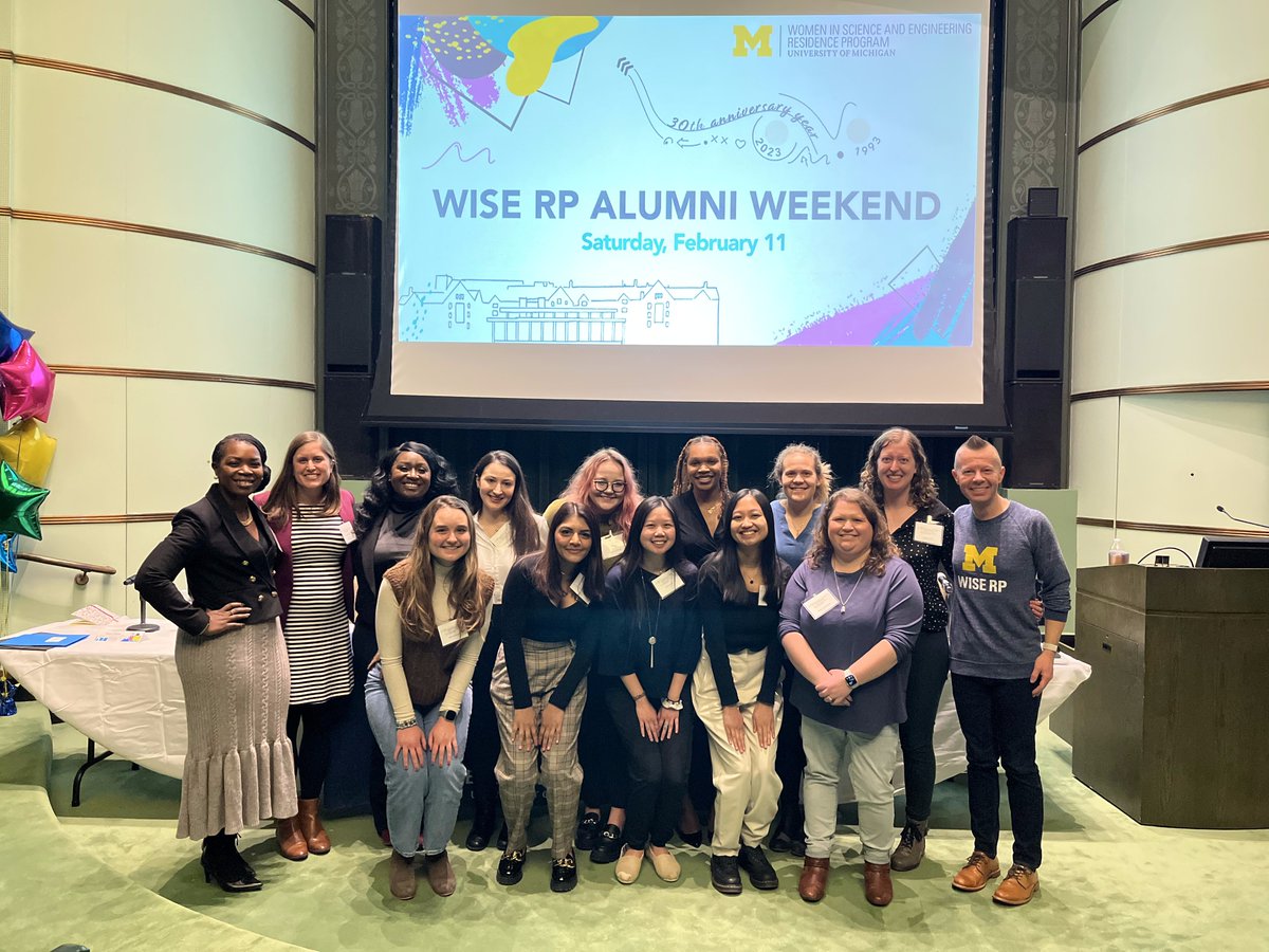 Another amazing WISE RP Alumni Weekend for the books! Thank you so much to the fantastic alumni who shared their advice and insight with our community members and to our staff and volunteers who did a great job organizing this weekend to ensure a seamless event.
~
#goblue #wiserp