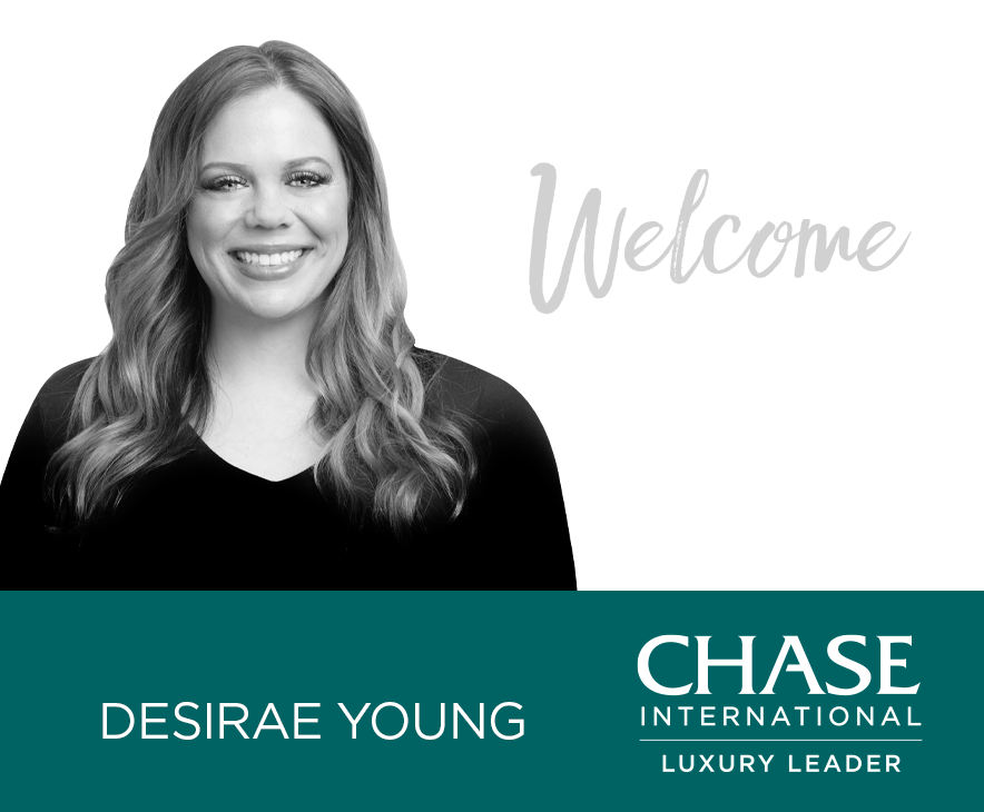 We are so excited and grateful to welcome Desirae Young  to the Chase International Real Estate team!

If you or someone you know is looking to buy or sell a home, call Desirae at 209-814-9871. Find out what your home is worth at chaseinternational.findbuyers.com/dyoung@chasein…