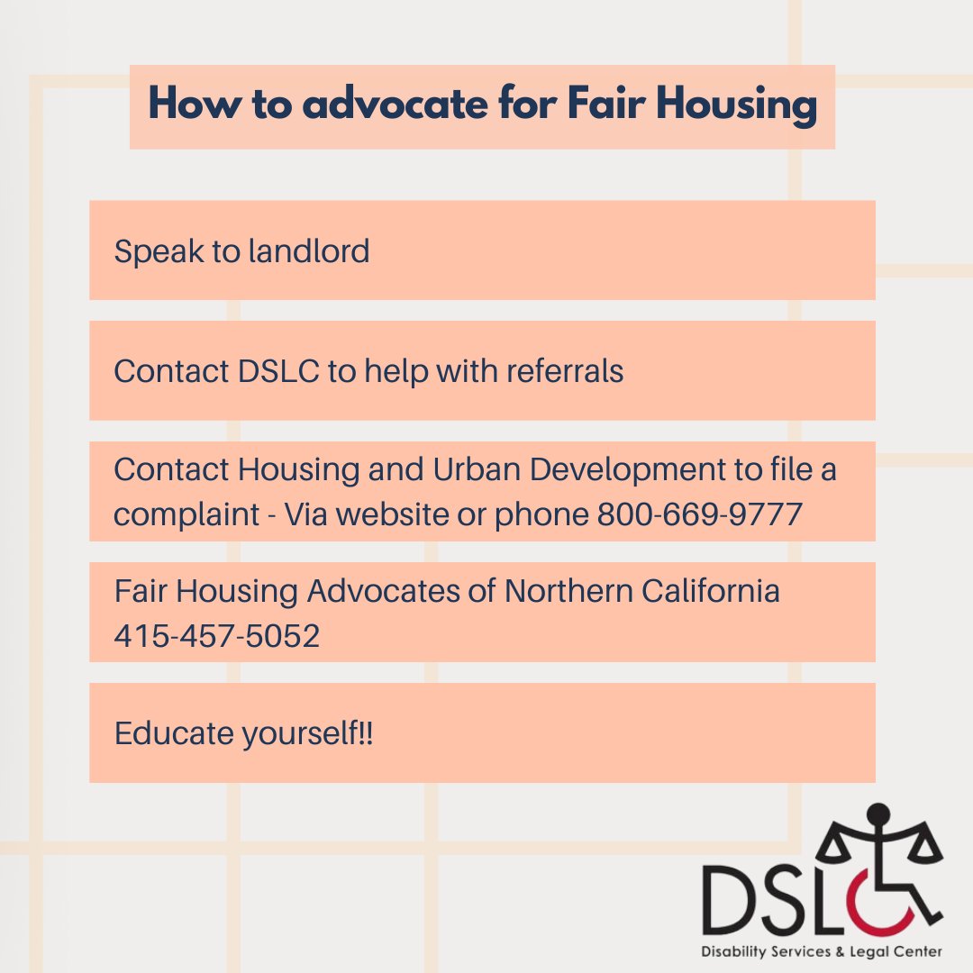 Here's what you need to know about your housing rights and how to advocate for yourself. If you have any additional questions, please reach out to our Housing Coordinator.