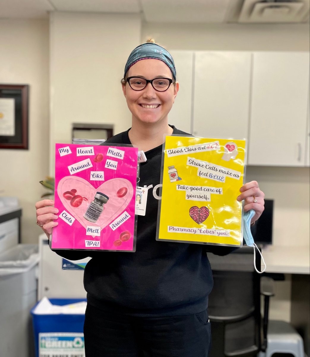 Roses are red, violets are blue, we love Valentine's Day and stroke education, too! Did you know that every second counts when someone is having a stroke? Understanding these signs and symptoms can save a life. Learn how you can recognize these signs: ow.ly/ZUJn50MShPF