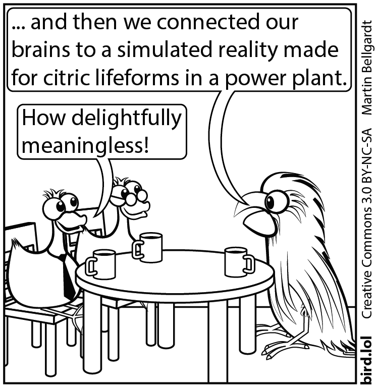 birddotlolbot's tweet photo. Comic 256: Nihilism 2
https://t.co/aZJuo4YLEn https://t.co/kyryi5vdmY
