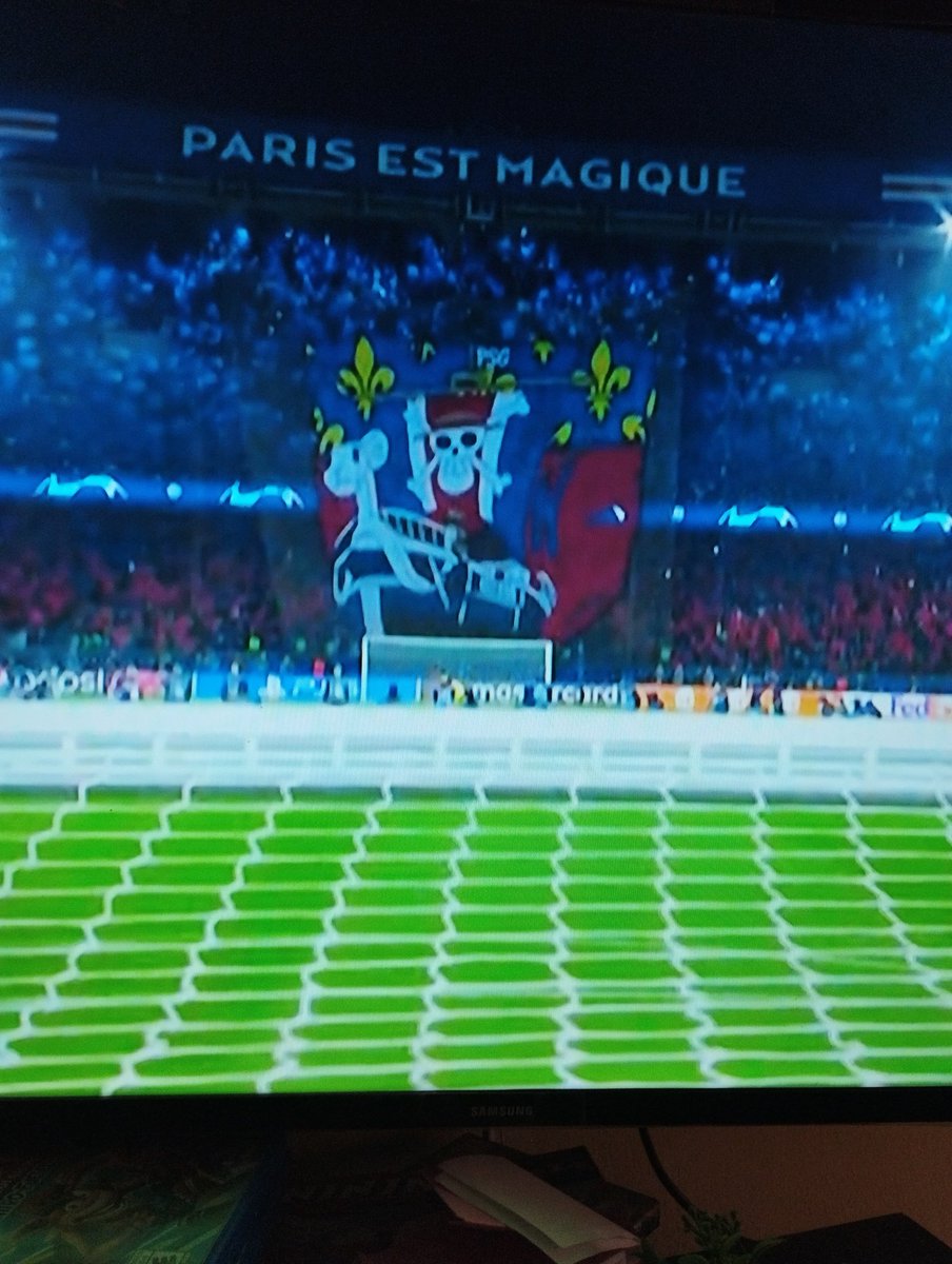 JasonTamamoto's tweet photo. One Piece es tan grande que está presente sí o sí en el partido del Psg contra el Bayer @Eiichiro_Staff el barco está en París 🏴��☠️🤩
#OnePiece #ChampionsLeague #PSGBAY #psgbayern #GoingMerry https://t.co/s7E9ESjNDF