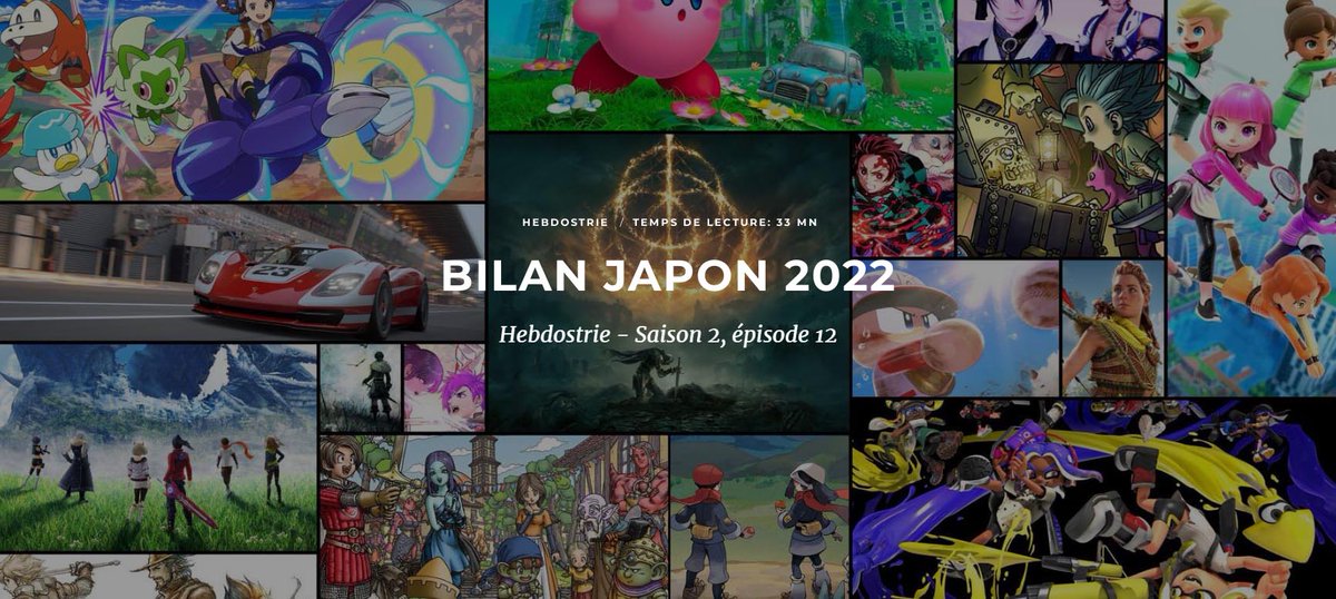 Ludostrie's tweet photo. Le bilan des ventes de jeux et consoles au Japon en 2022, du triomphe de Pokémon et Splatoon à l'état de l'écosystème PlayStation dans le pays, en passant par la ribambelle de sorties Square Enix.
https://t.co/jJpQaCCFWP https://t.co/X8LLmpJhm6