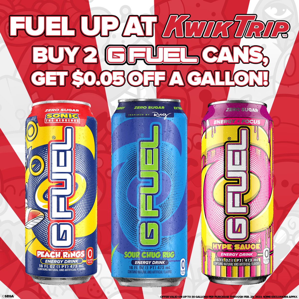 G FUEL® on Twitter " ️ 𝗟𝗜𝗞𝗘 + 𝗥𝗧 + 𝗙𝗢𝗟𝗟𝗢𝗪 to win a GFUEL CAN 4 PACK