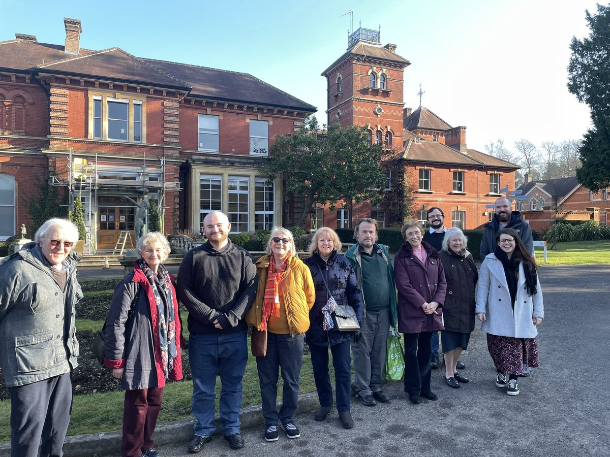 Thanks to Rhys from @ACSEgham for showing some of the museum team around the historic house and grounds at Woodlee this afternoon We can’t wait to see what you are able to find in the stores when you visit us later in the month!