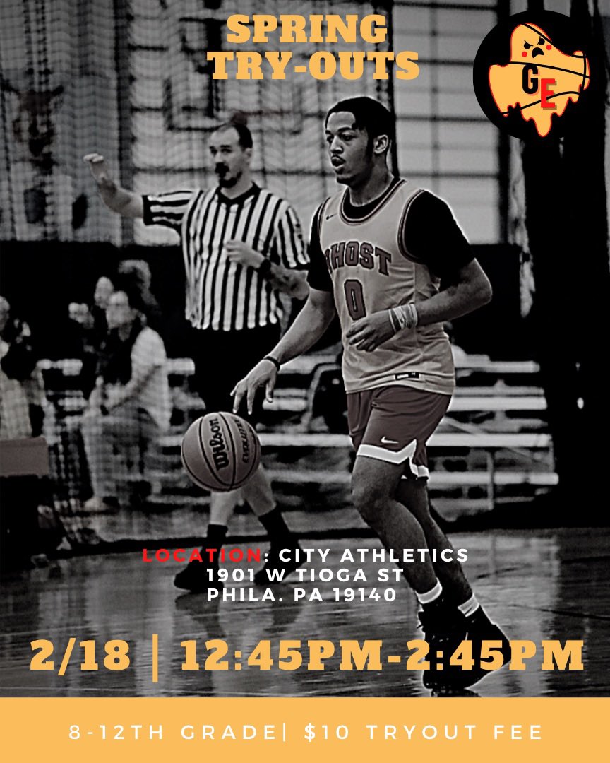 coachrichghost's tweet photo. Ghost Elite Spring 2023 tryouts. 
2/18 at City Athletics! https://t.co/QifcuZ25E0