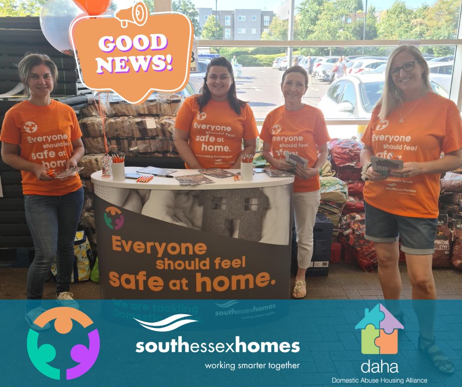 SouthEssexHomes's tweet photo. We are proud to share the news that we have been awarded the Domestic Abuse Housing Alliance (@DAHAlliance) Accreditation.

We are delighted to be able to make a difference for people who experience the effects of domestic abuse.

Find out more here: https://t.co/usYmmc7wbE https://t.co/BteEDtoBOJ