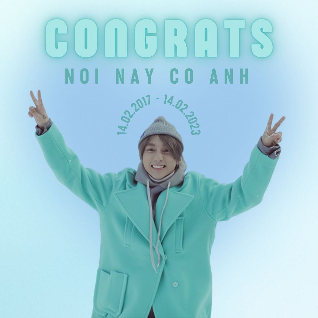 6 YEARS CELEBRATION OF MV “NOI NAY CO ANH”.

Son Tung M-TP’s 'Noi Nay Co Anh' music video was released at 00:00 on February 14, 2017. The male vocalist gives his loved ones a special Valentine's Day gift with the song, which is about pink love.

#NoiNayCoAnh #SonTungMTP #SMO