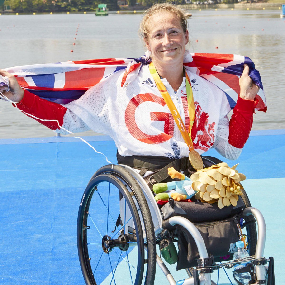 Great to have Rachel Morris (GB double gold medalist) in the office today. Rachel is a consultant for the Knights Foundation and today she gave both myself and Nicky Banger (Foundation CEO) a full update on the amazing work she is doing and the ideas she has going forward.