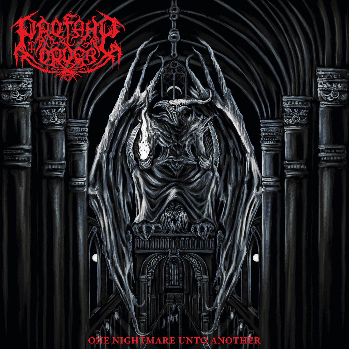 deadlystormzine's tweet photo. War with heaven! A bestial, bloody black death metal inferno! Recenze/review - PROFANE ORDER - One Nightmare unto Another (2023): https://t.co/8aRpe2rhzM #deathmetal #blackmetal #profaneorder .@newmetalalbums1 .@slawawasil2 .@orphe666 .@FMisanthropia .@KManriffs .@riff_ofmetal https://t.co/YTK9N7q0xS