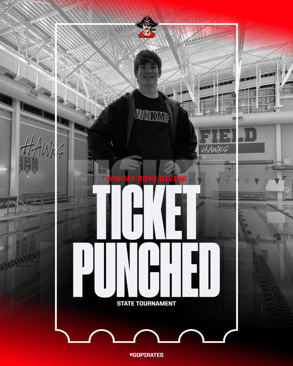 Pewaukee Pirates (@pkepirates) on Twitter photo Congrats to Pewaukee's Andrew Ecoff for qualifying for the State Swim meet as a diver. Andrew is a 2-time state qualifier. He will be competing at Waukesha South HS on Saturday at 9:30am.
Congrats Andrew! Good Luck!!
#GOPIRATES
<a href="/PewaukeeSD/">Pewaukee Schools</a> <a href="/WNKMPSwimming/">WNKMP Swimming</a> Congrats to Pewaukee's Andrew Ecoff for qualifying for the State Swim meet as a diver. Andrew is a 2-time state qualifier. He will be competing at Waukesha South HS on Saturday at 9:30am.
Congrats Andrew! Good Luck!!
#GOPIRATES
<a href="/PewaukeeSD/">Pewaukee Schools</a> <a href="/WNKMPSwimming/">WNKMP Swimming</a>