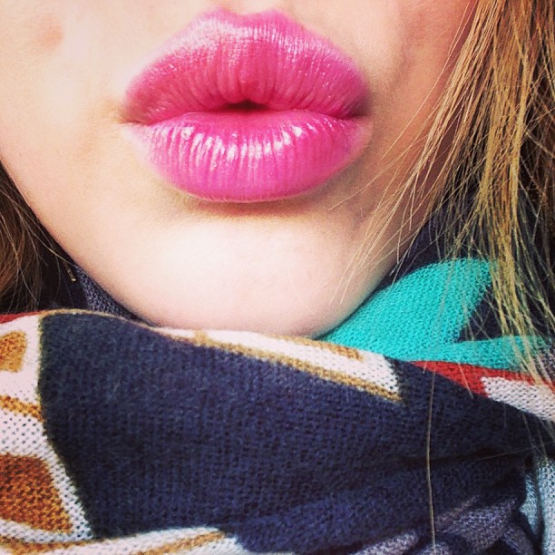 Anybody else rockin a pink pucker for V-day?