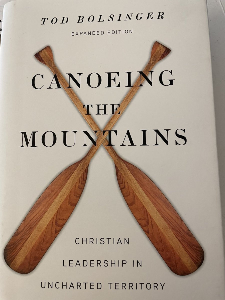 GVPrez's tweet photo. Spent a thrilling morning yesterday in a session with author Tod Bolsinger. Finished his “Canoeing the Mountains” recently - blessed to get some time with him to hear his perspective & ideas regarding @GrandViewUniv The Moses Project’s future.
#FutureFluency™️ #ChangeFluency™️ https://t.co/ismlU7Dab9