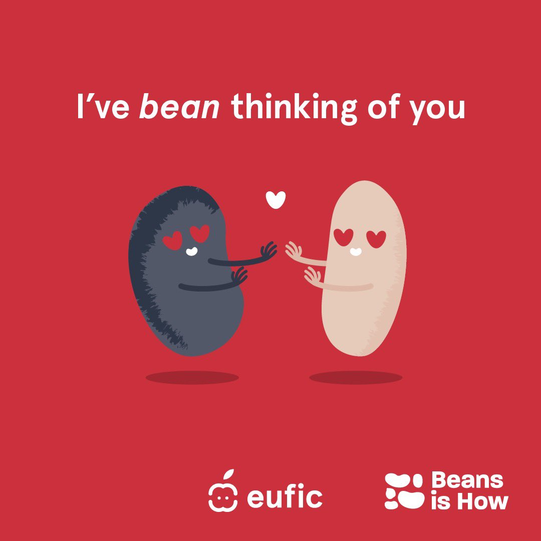 BeansisHow's tweet photo. We've bean thinking of you! ♥️ Happy #ValentinesDay from us to you! What climate-smart, nutritious, affordable and delicious #bean dish will you be #cooking for your loved ones today? 💭 #BeanisHow @EUFIC https://t.co/AwYNdAr1Gx