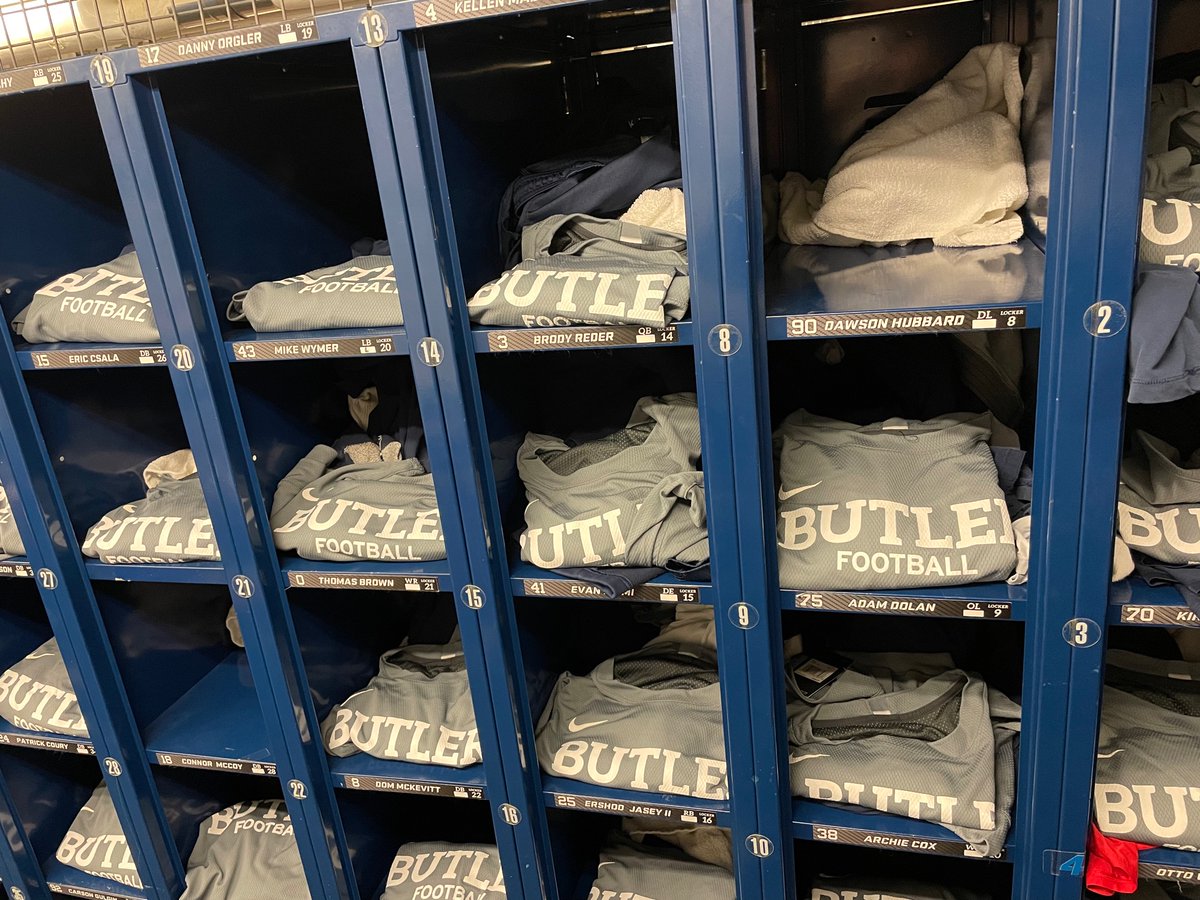 ButlerUEquip's tweet photo. New shirts for @ButlerUFootball https://t.co/QooUplOFmk