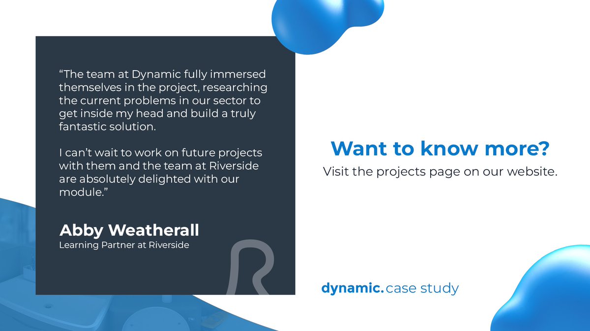 dynamic_team's tweet photo. We worked with Riverside to create an elearning solution to support colleagues to identify and report damp, mould and condensation. View the full case study to find out more.

https://t.co/LWLO9Up7fq https://t.co/XJMI1iEows