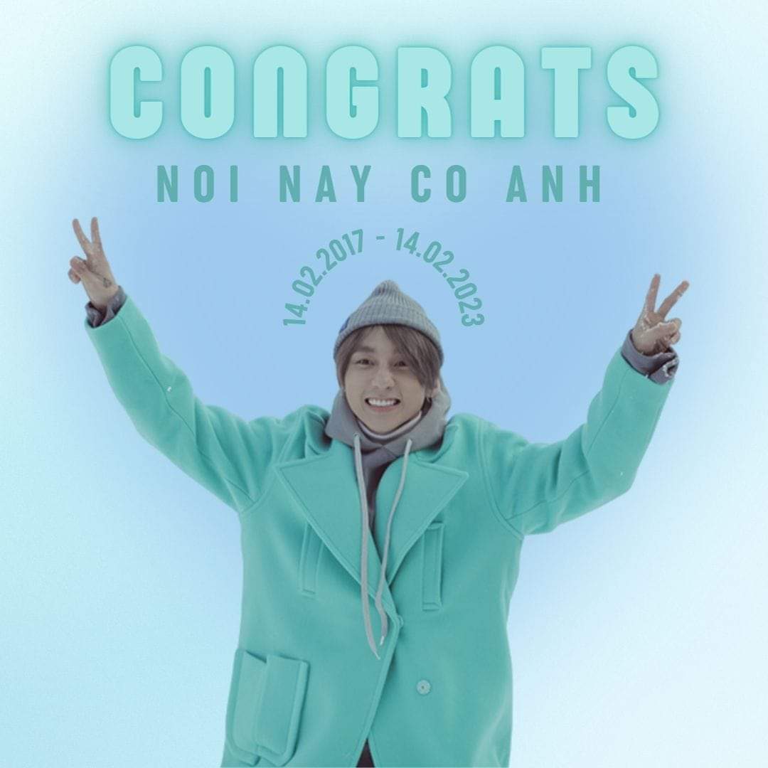 6 YEARS CELEBRATION OF MUSIC VIDEO 'NOI NAY CO ANH' 
🥰🥰🥰

✨Watch the official MV here:
youtu.be/FN7ALfpGxiI

#SonTungMTP
#SkyMTPOfficial
#NoiNayCoAnh