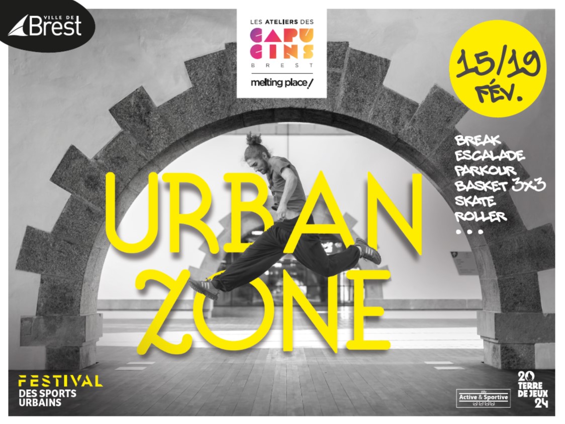 BibusBrest's tweet photo. 🛼L’"Urban Zone Festival" fait son retour à #brestfr (2ème édition) ! 🛹
📅Mercredi 15➡️dimanche 19 février 
📍 @capucinsbrest  
Allez-y avec votre réseau de transport Bibus ! 🚡 🚌 🚋 🚲  
⏰Horaires👉https://t.co/jNDsLRjj65🧑‍💻 ou 👉application Bibus📲
@BrestLife #urbanzone https://t.co/ujY6O8A9XZ