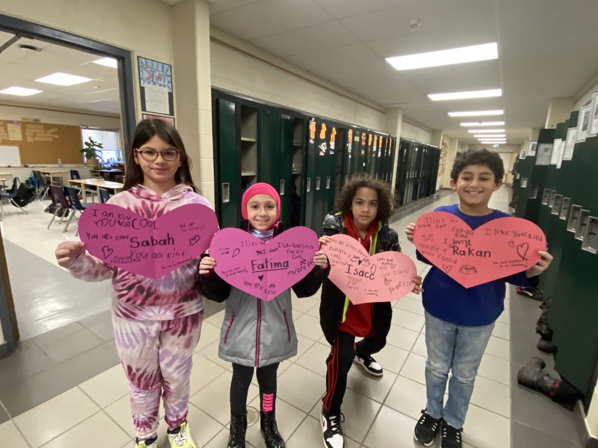 These kiddos couldn’t wait to show me their hearts ❤️ full of kind words from their friends..#SpreadTheLove all day every day!! <a href="/JAMMustangs/">McWilliam Mustangs</a> <a href="/Mrs_Metler/">Mrs. Silken Metler</a>