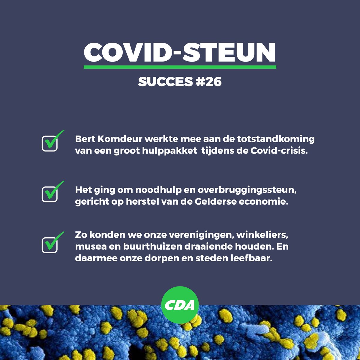 Succes # 2⃣6⃣ Covid-steun aan dorpshuizen, culturele instellingen en ondernemers

Met <a href="/BertKomdeur/">Bert Komdeur</a>