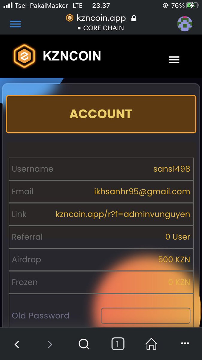 KZNCOIN 🔥 Under CoreDao Blockchain, Still In Early Chance With This Big Rate! Dont Lose THIS CHANCE! 
Register Here Please kzncoin.app/r?f=sans1498 😍🙏🏻
CONNECT WITH YOUR METAMASK WALLET!
TRADE Will Be Available In July 2023 🚀
#CoreDao_Org #Pi #Web3 #AirdropCore #kzncoin #CORE