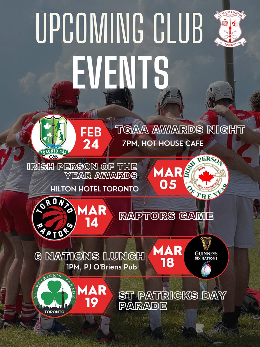 A busy off season starts next week for the club 🔴⚪️ DM us if you would like to join the club for the upcoming season 🤝