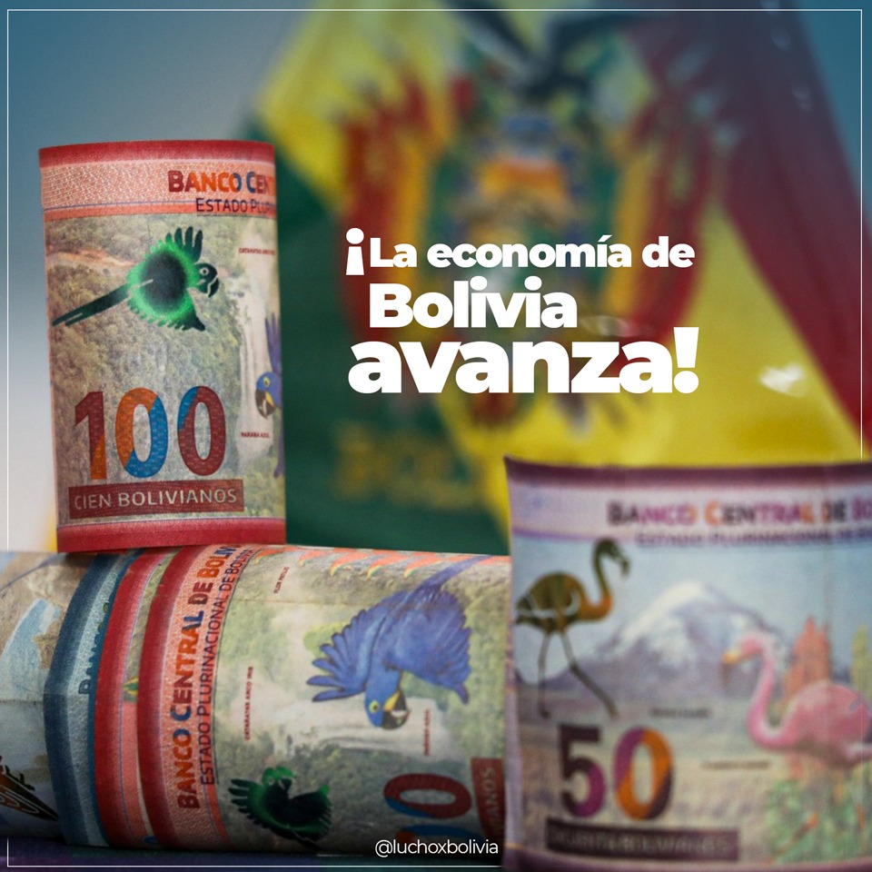 LuchoXBolivia's tweet photo. (Hilo) La reconstrucción económica sigue en marcha. Los depósitos del público en el sistema financiero, es decir los ahorros de nuestra población cerraron en 2022 con Bs224.040 millones, 6,1% más que 2021. Asimismo, los créditos crecieron 7,7%, llegando a Bs214.753 millones. https://t.co/72RpgJKgpd