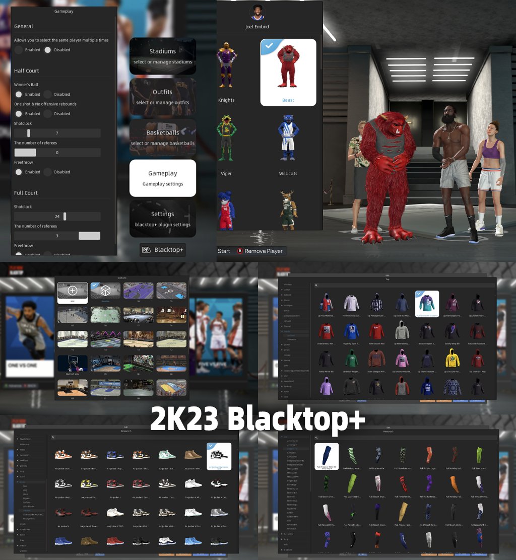 looyh13's tweet photo. 🏀2K23 Blacktop+👈 Available NOW.

📩DM to purchase

----

New Features:
+ Gameplay Settings: Shotclock / Winner's Ball/ Freethrow. etc.
+ Thumbnails of Resources (35,000 thumbnails)
+ 10 New Courts (30 in total) https://t.co/ShjUy07dIR