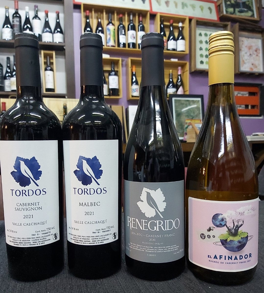 Llegaron nuevas añadas de los varietales! Y quedan las ultimas bot de Afinador y Renegrido! <a href="/tordoswines/">Tordos</a> <a href="/MostoHerido/">MostoHerido</a>