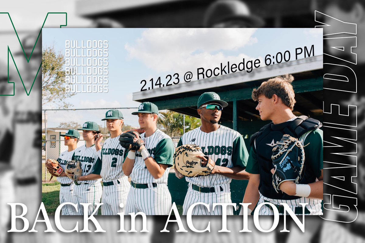 The Bulldogs are back at it for preseason game tonight 6:00 pm at Rockledge. #MHSBulldogs