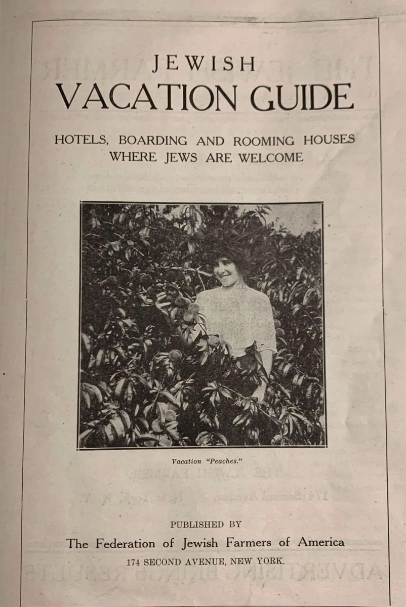 This book is like the "Negro Motorist Green Book" but for Jews. It wasn’t that long ago there were many laws in the US dictating where Jews could vacation &amp; own property.  Many laws lasted through the 1970s. Yet today Jews are called privileged and excluded from DEI groups.