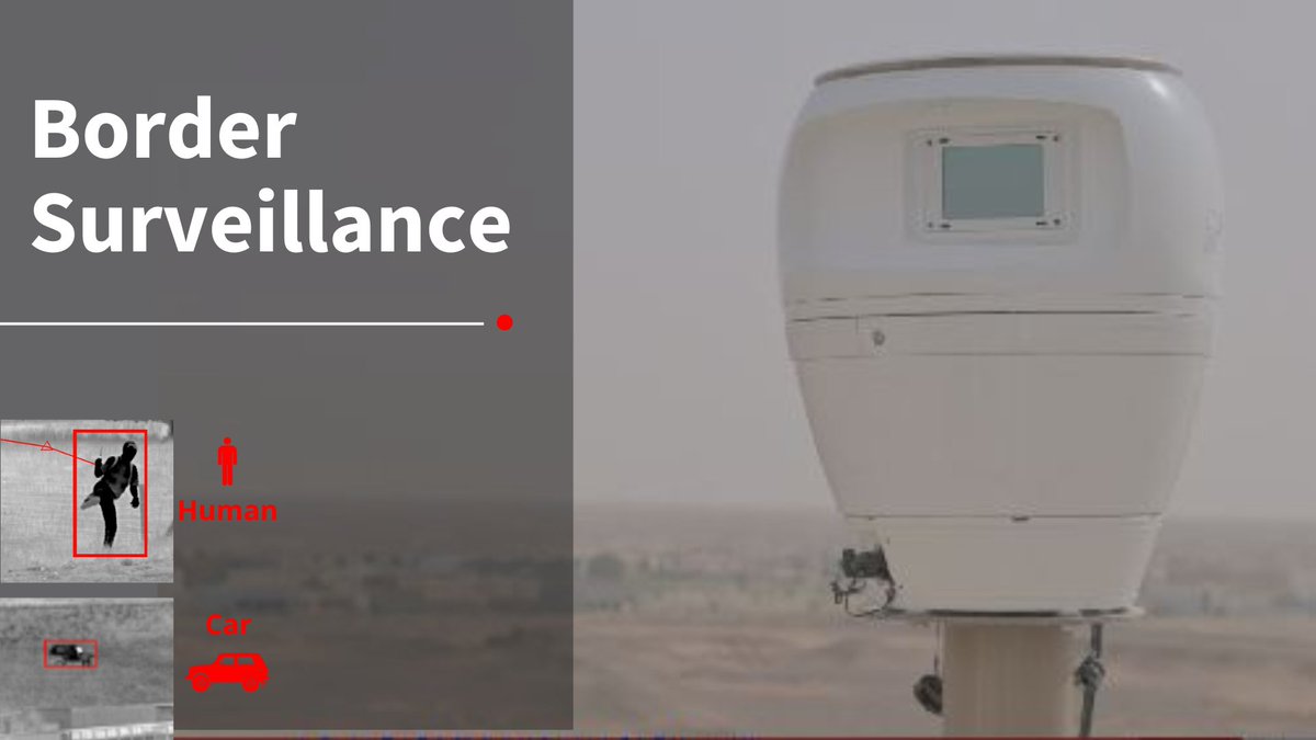 [👀#BorderSurveillance ] With the increasing frequency of dangers at #borders, actionable intelligence needs to be provided to patrols in the field. Discover the #SPYNEL surveillance sensor for #BorderSurveillance: lnkd.in/dqusEtk
#bordersecurity  #AI  #IR #ThermalSensor