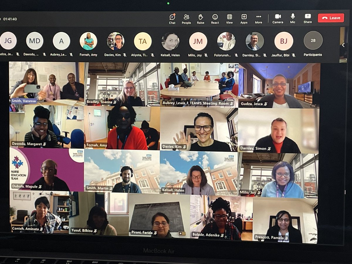 Vanessa Smith RMN π (@maudsleydon) on Twitter photo Our <a href="/MaudsleyNHS/">NHS Maudsley</a> Nursing Council in action! Great to see so many nurses involved and loving those joining us from their wards and teams πππ <a href="/RasaqMaudsley/">Rasaq</a> <a href="/matronkim/">Kim Davies π</a> <a href="/hazel_nyanhi/">Hazel Muchirahondo</a> <a href="/ollythesquid/">Simon Darnley π (he/him/his)</a> <a href="/HelenKelsall3/">Helen Kelsall</a> <a href="/JescaGudza/">Jess</a> <a href="/BKomieter/">Beatrice Komieter</a> <a href="/joymlilo1/">Joy Mlilo</a> <a href="/AubreyRuskin/">Ruskin Ward@Maudsley Hospital</a> <a href="/normanlamb/">Norman Lamb</a> Our <a href="/MaudsleyNHS/">NHS Maudsley</a> Nursing Council in action! Great to see so many nurses involved and loving those joining us from their wards and teams πππ <a href="/RasaqMaudsley/">Rasaq</a> <a href="/matronkim/">Kim Davies π</a> <a href="/hazel_nyanhi/">Hazel Muchirahondo</a> <a href="/ollythesquid/">Simon Darnley π (he/him/his)</a> <a href="/HelenKelsall3/">Helen Kelsall</a> <a href="/JescaGudza/">Jess</a> <a href="/BKomieter/">Beatrice Komieter</a> <a href="/joymlilo1/">Joy Mlilo</a> <a href="/AubreyRuskin/">Ruskin Ward@Maudsley Hospital</a> <a href="/normanlamb/">Norman Lamb</a>