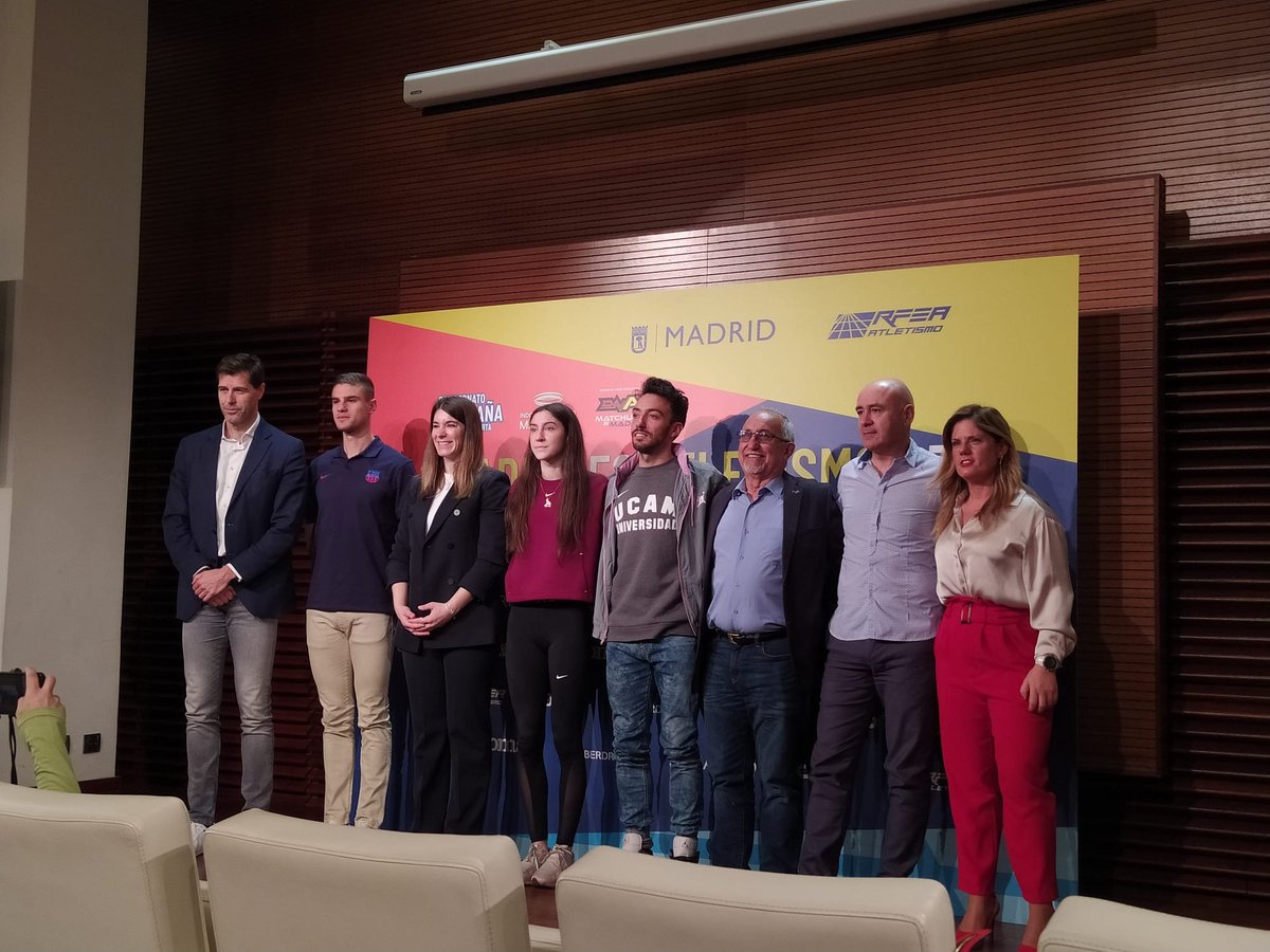 Revista Chapman on Twitter: "Esta semana, Madrid ES Atletismo. Y podrás ...