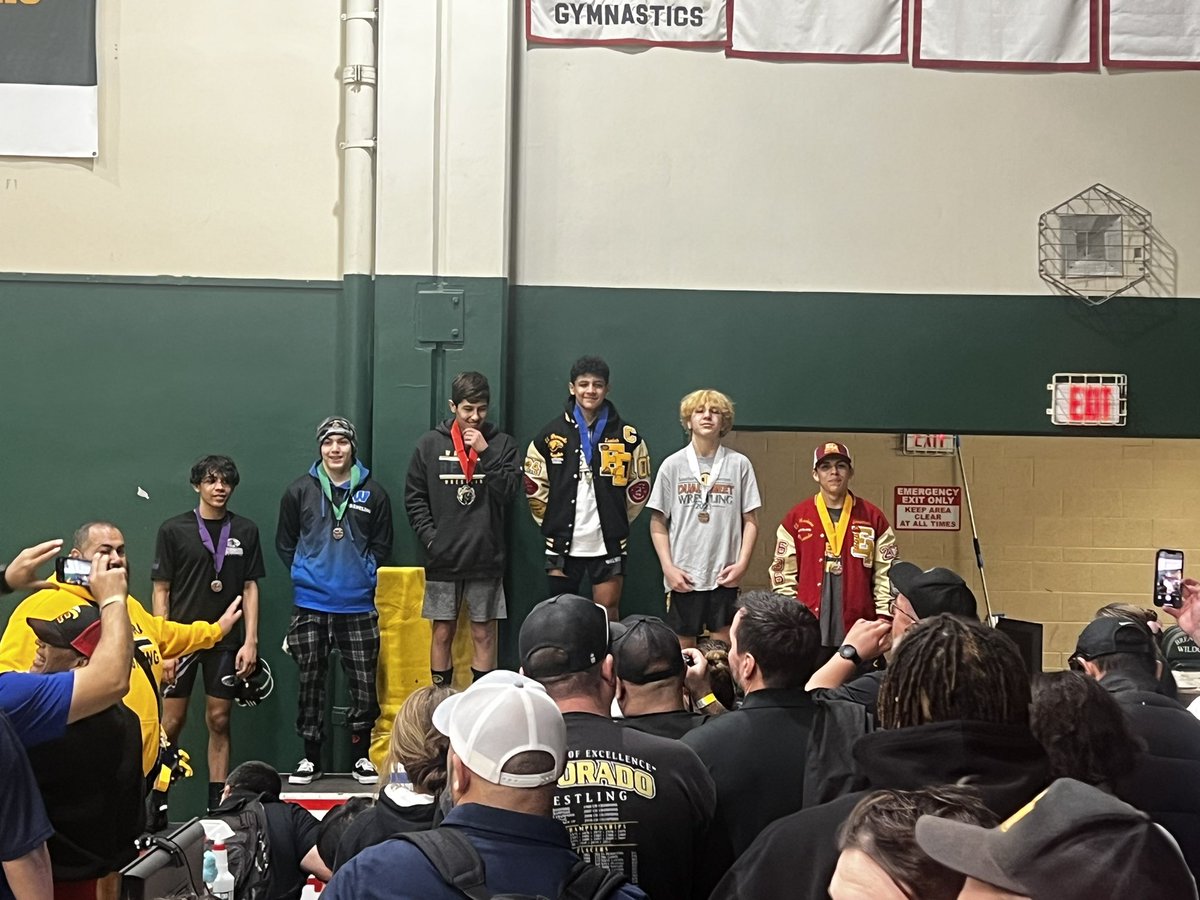 Congratulations to Martin Bocanegra for placing 6th place at CIF Northern Division this past weekend! #RCHS #RanchoWrestling