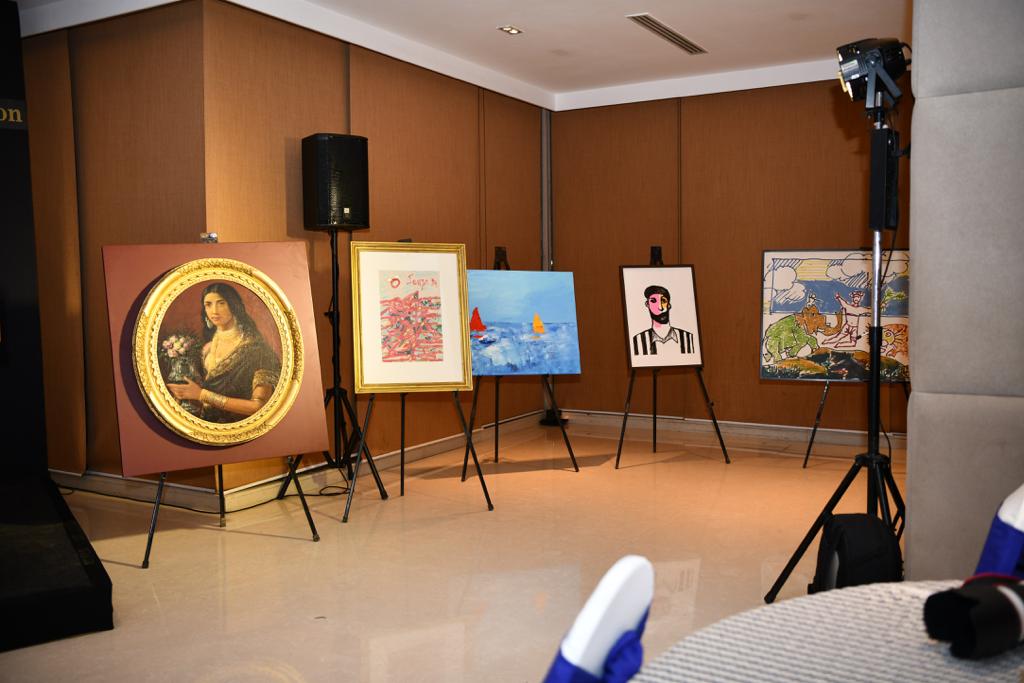 AdvaitaKala's tweet photo. Big love 😍 for this very special art auction - including Indian masters and future masters .... Autistic art and special needs art. Congratulations @SuhridSD ! https://t.co/rpaIA4HoeD